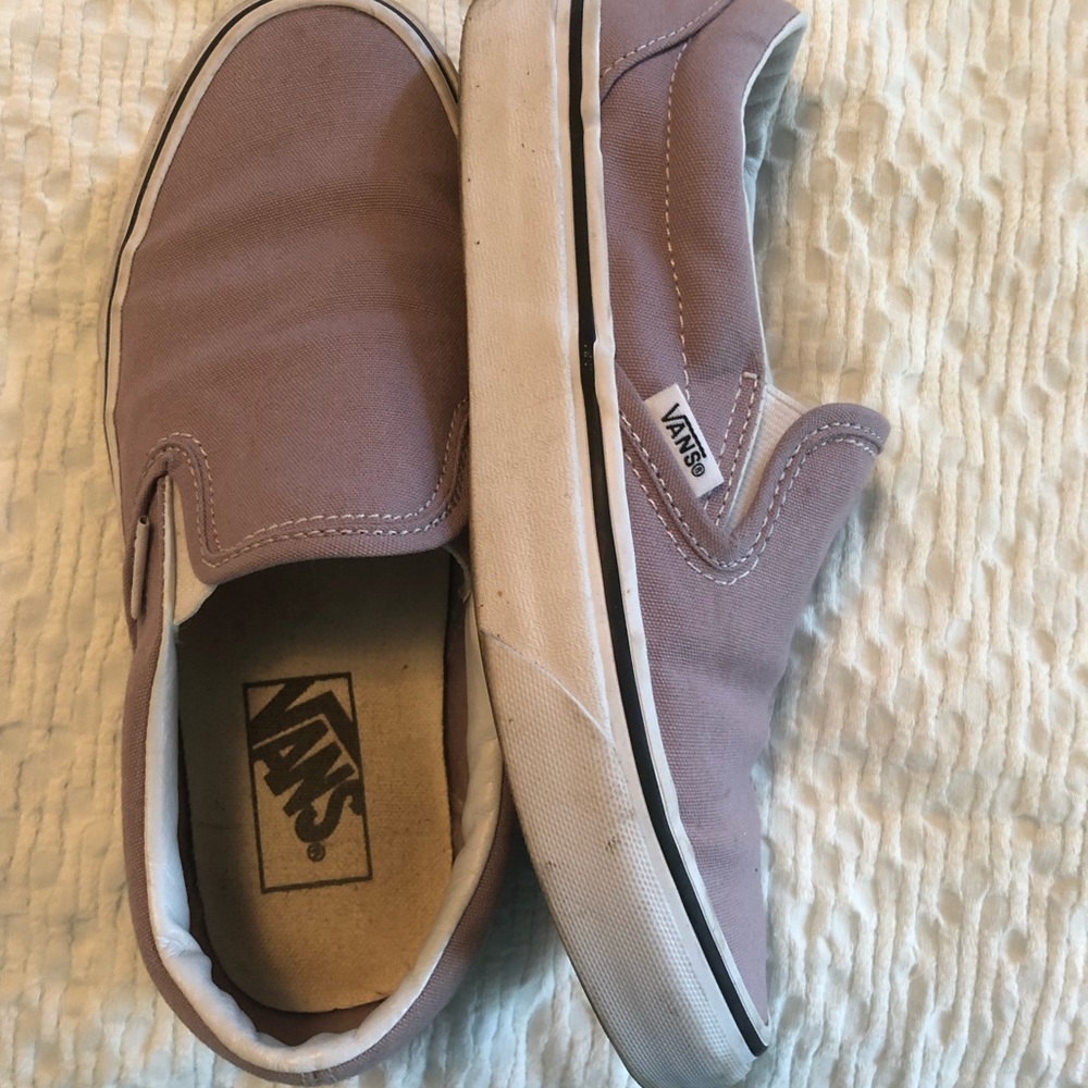 Vans “off the wall” slide ons